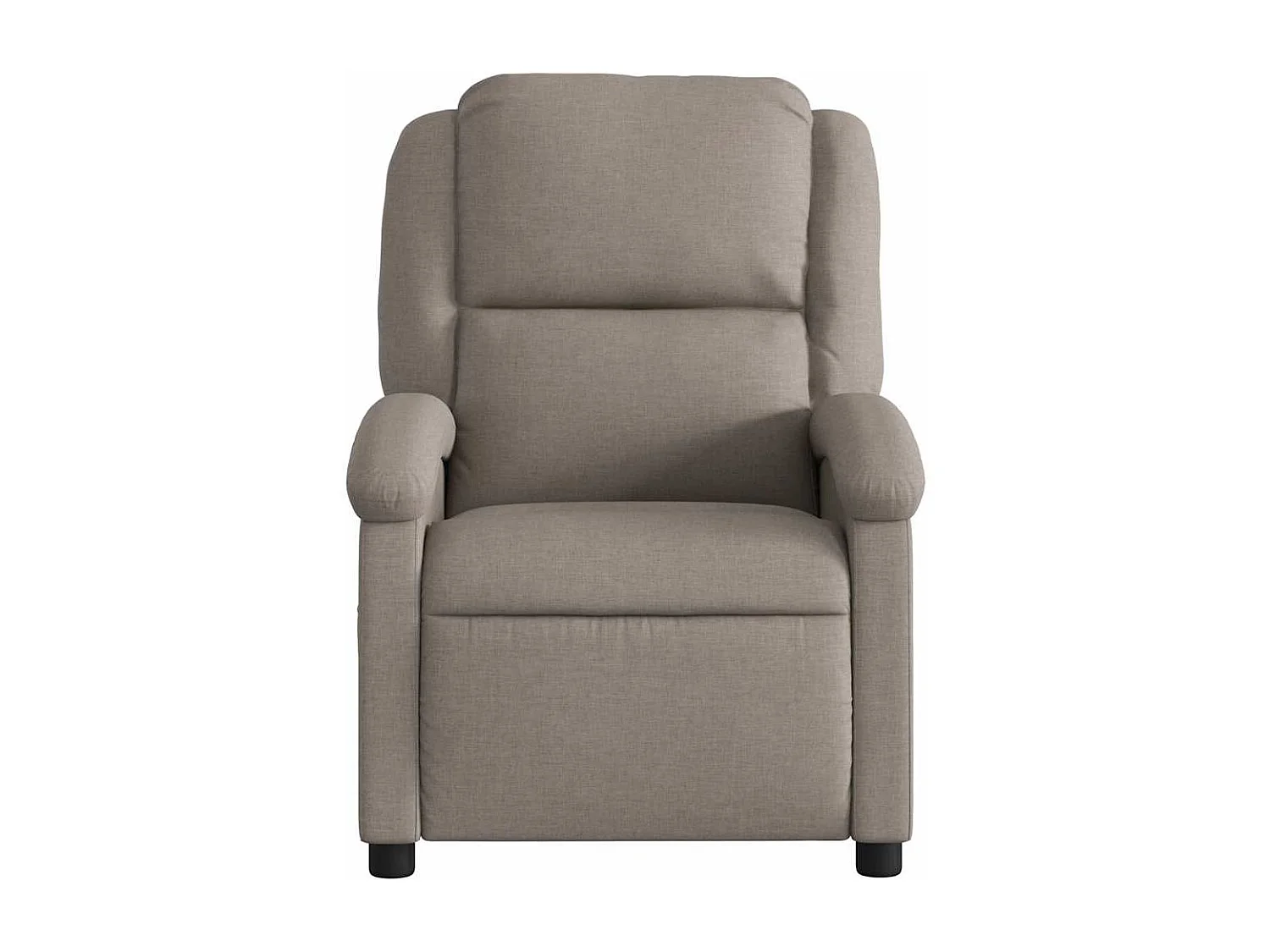 Sillón de relax | Sillón reclinable de masaje eléctrico tela gris taupe SHL4647