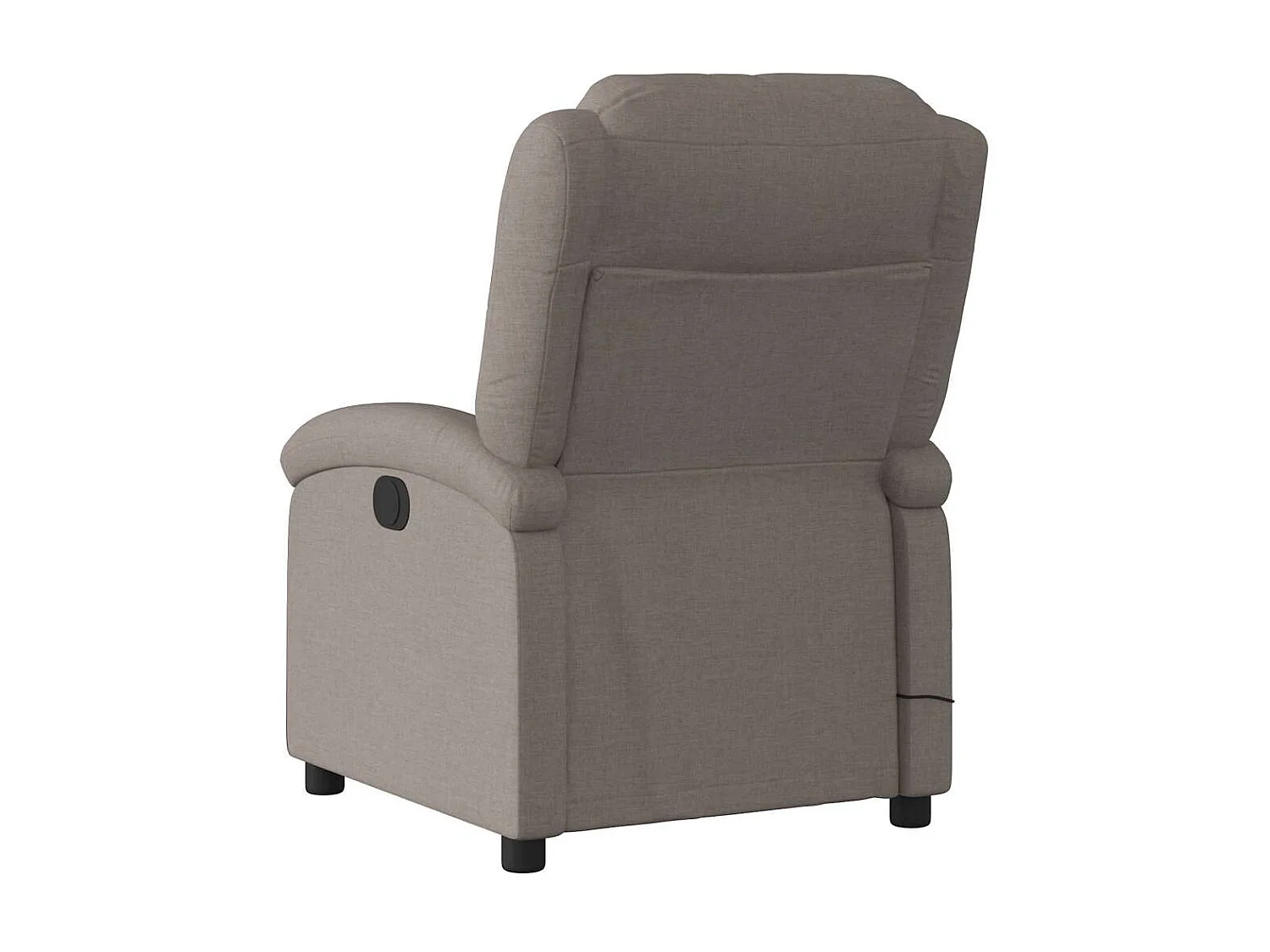 Fauteuil inclinable électrique-Fauteuil de massage pour Salon Taupe Tissu SHL5042