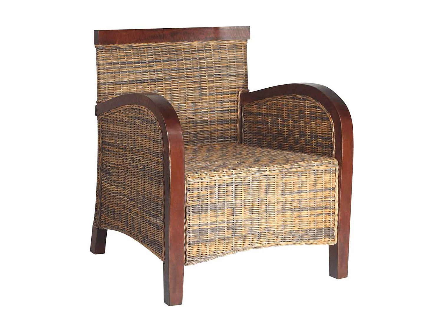 Relaxsessel | Lounge Sessel für Wohnzimmer Rattan Handgeflochten SHL83905