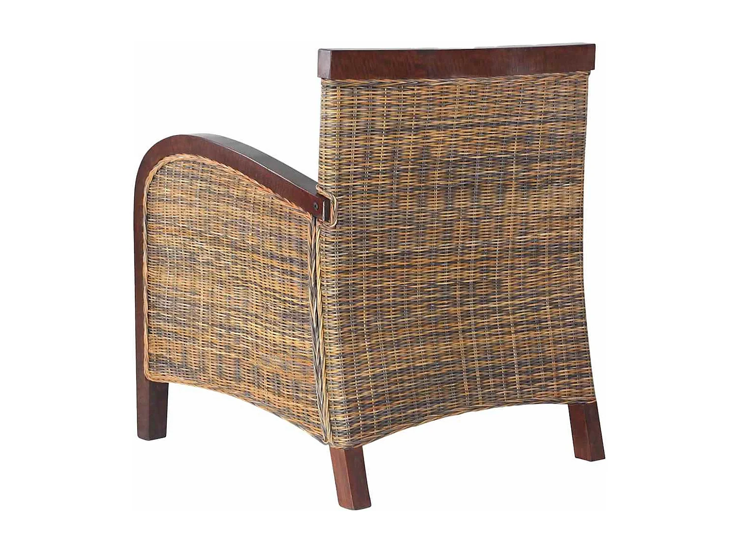 Relaxsessel | Lounge Sessel für Wohnzimmer Rattan Handgeflochten SHL83905