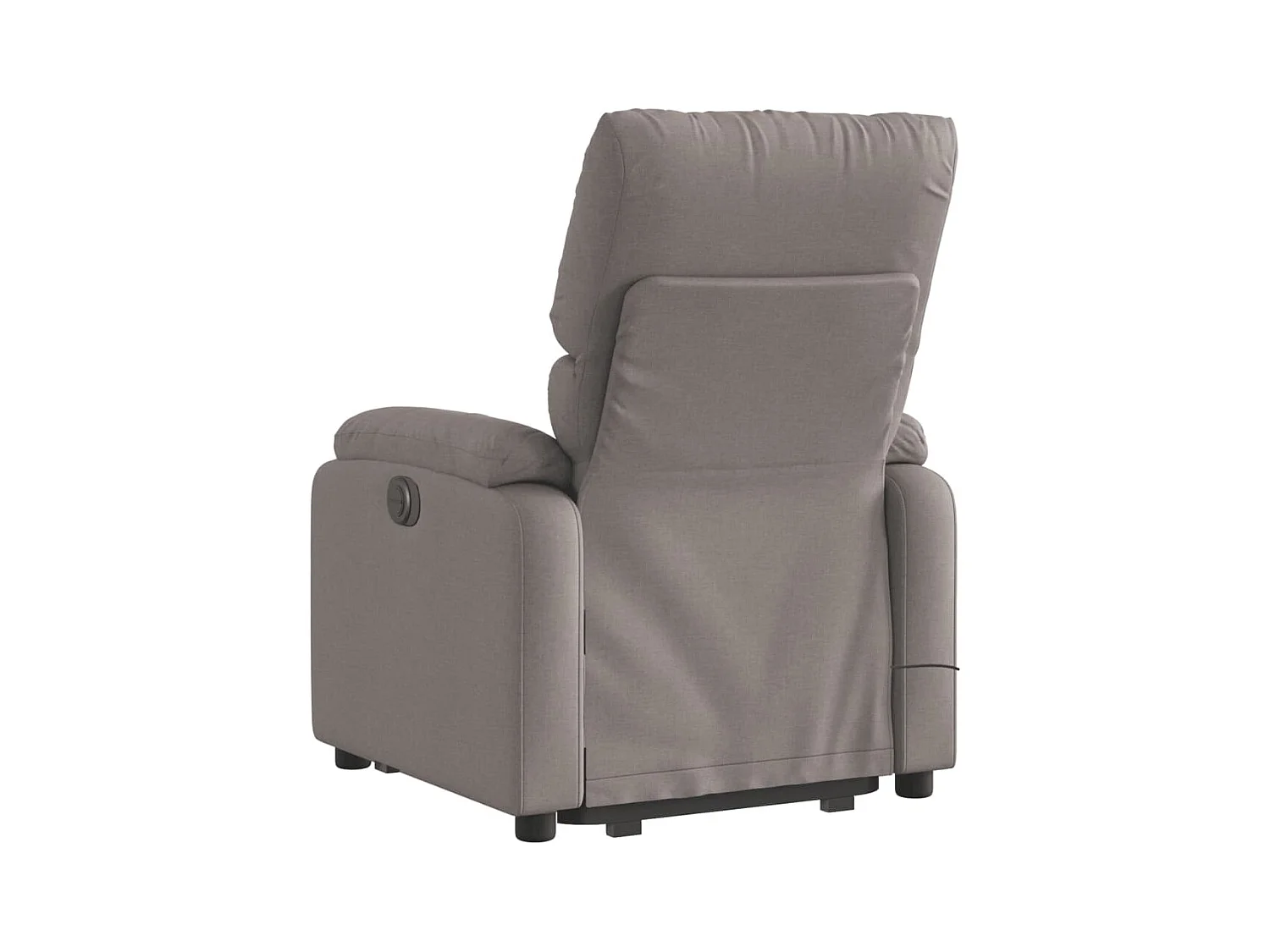 Fauteuil inclinable électrique-Chaise-Fauteuil de Massage Taupe Tissu SHL2070