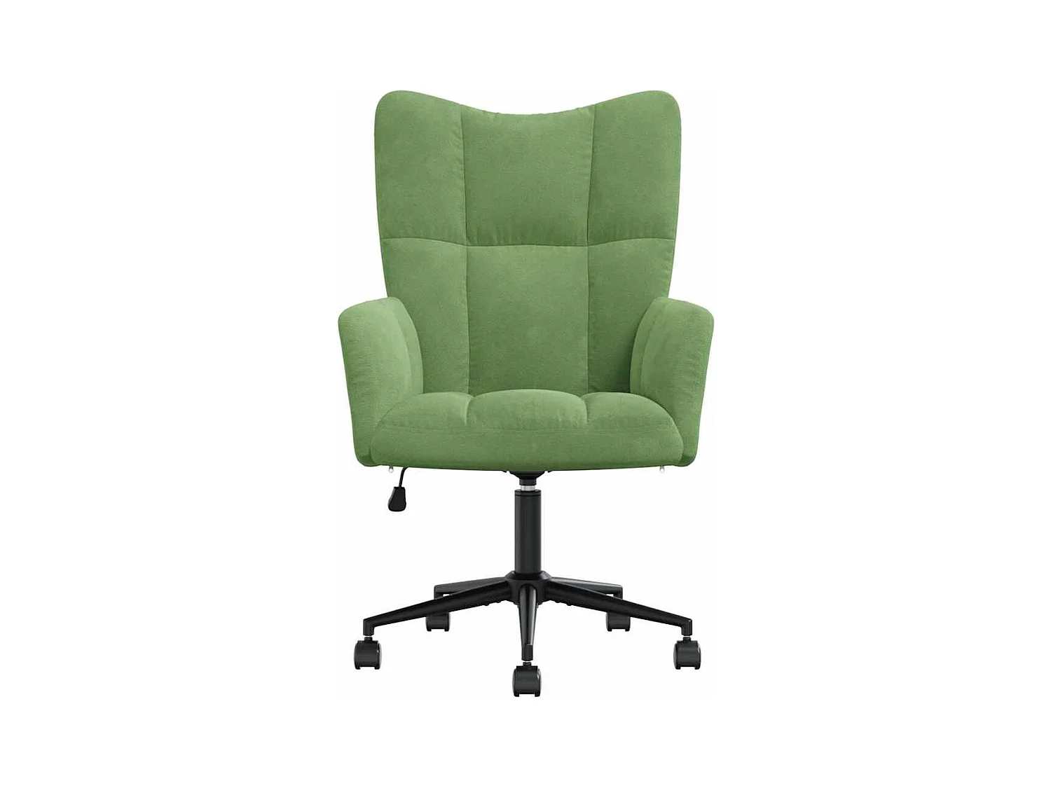 Sillón de relax | Silla de relax de terciopelo verde claro SHL2439