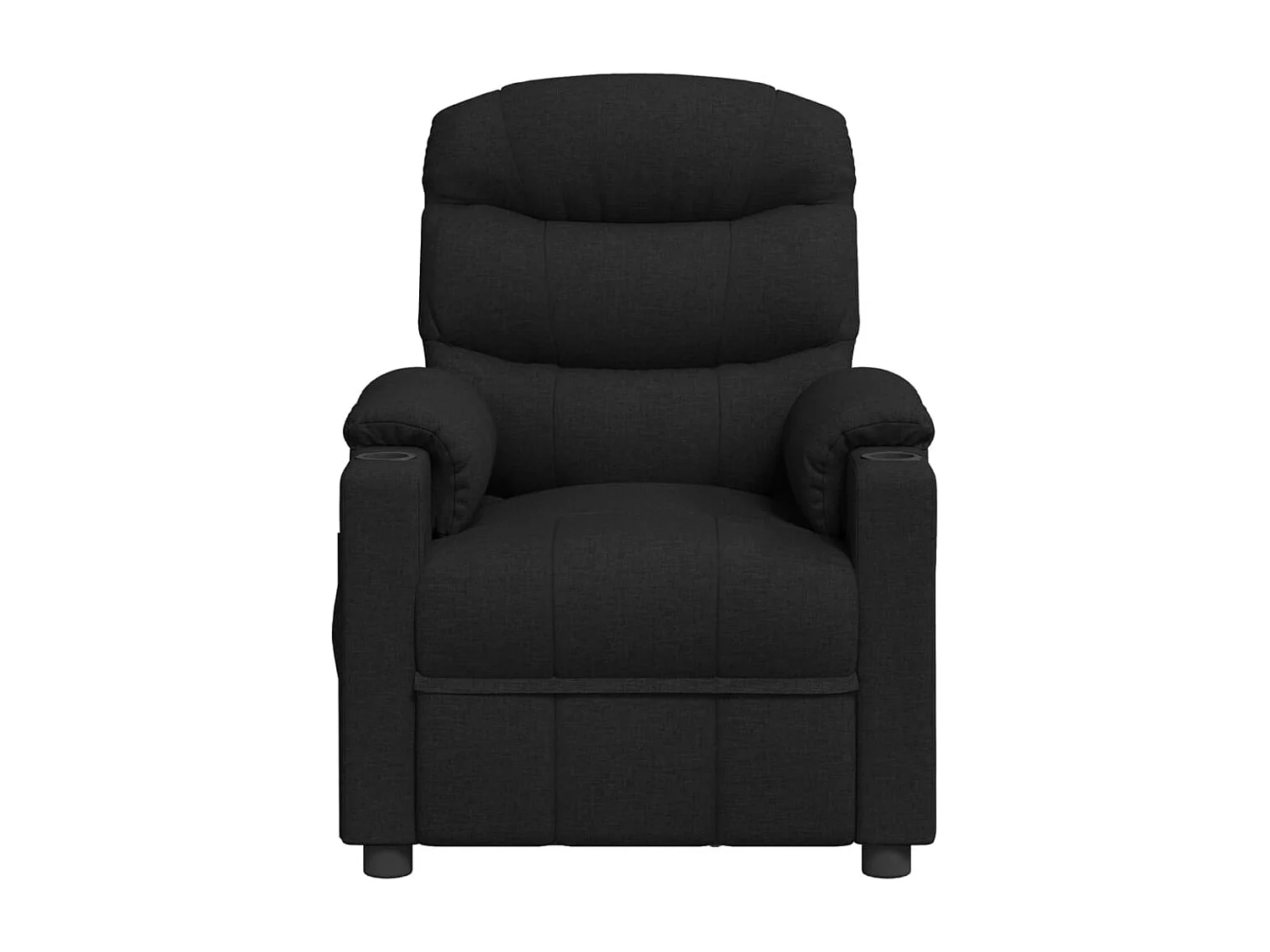 Sillón de relax | Silla | Sillón reclinable de tela negro SHL7106