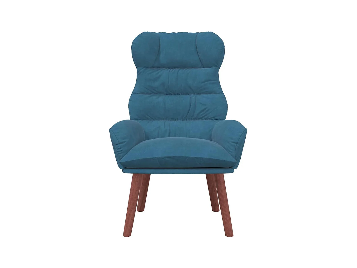 Poltrona | Cadeira de Sala | Cadeira Relaxante Azul 69x74x93 cm Veludo SHL308472