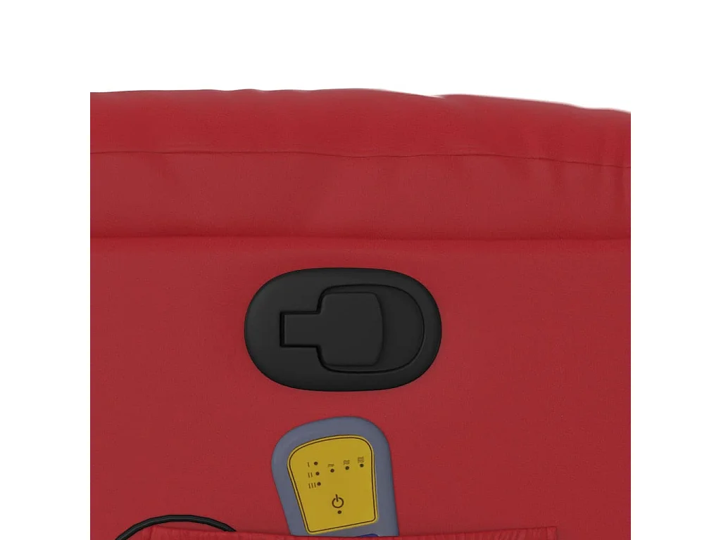 Relaxsessel | Massagesessel Rot Kunstleder SHL55218