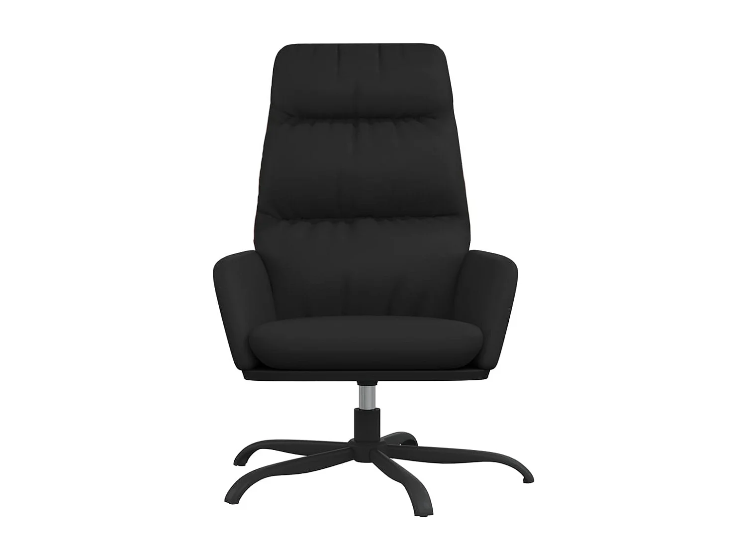 Relaxstoel | Fauteuil | Bureaustoel kunstleer zwart