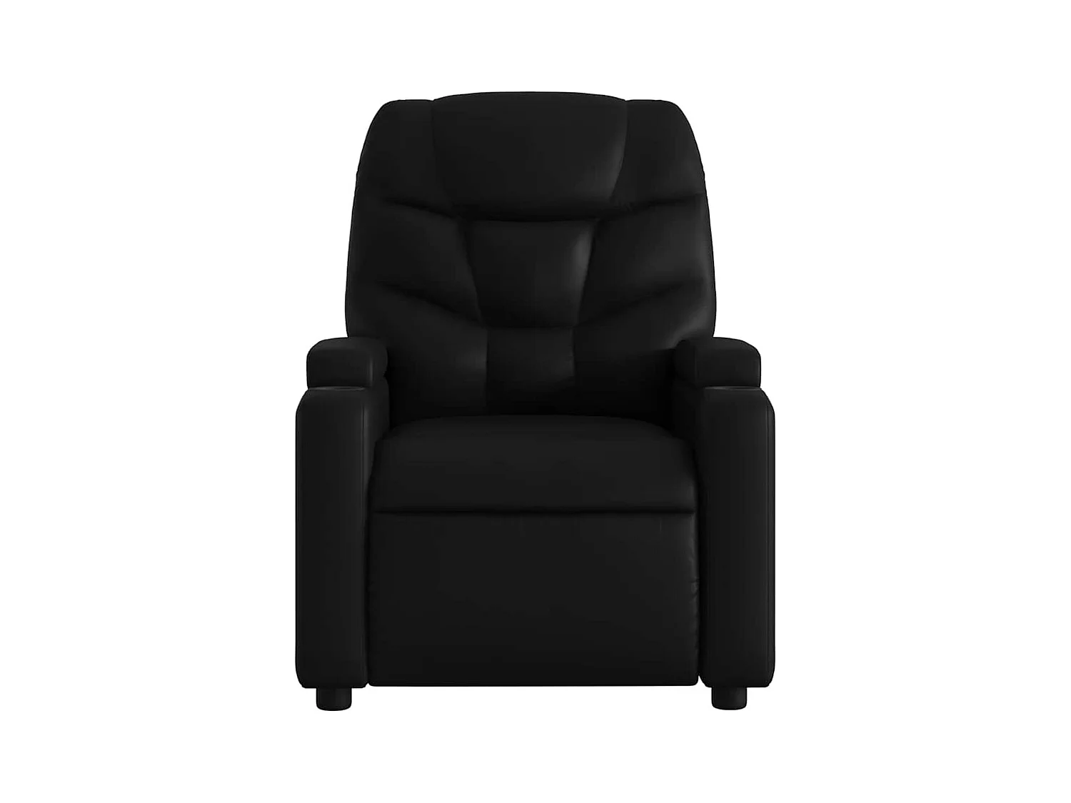 Sillón de salón | Silla | Sillón de masaje reclinable eléctrico cuero sintético negro SHL6327