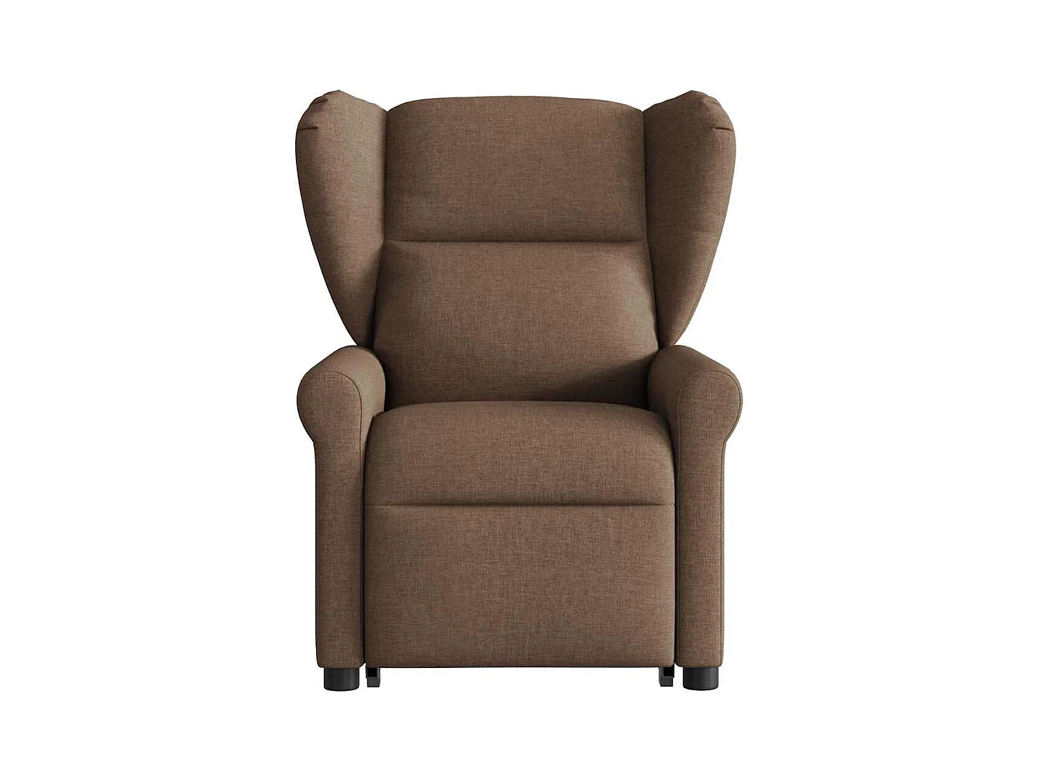 Fauteuil inclinable-Chaise de relax-Fauteuil de Massage Marron Tissu SHL5320