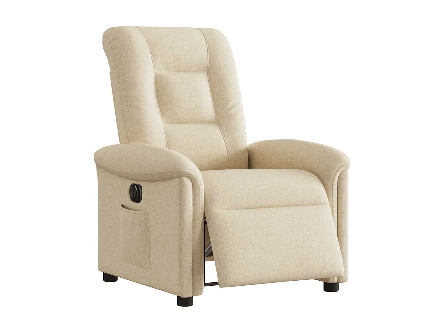 Sillón de relax | Silla | Sillón reclinable eléctrico de tela crema SHL3936