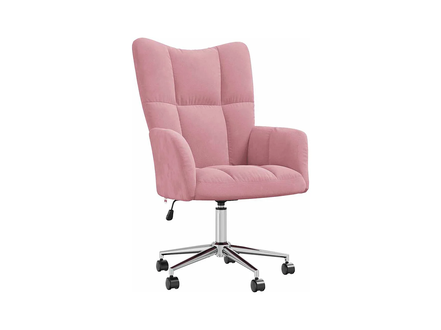 Sillón de relax | Silla de relax de terciopelo rosa SHL9218