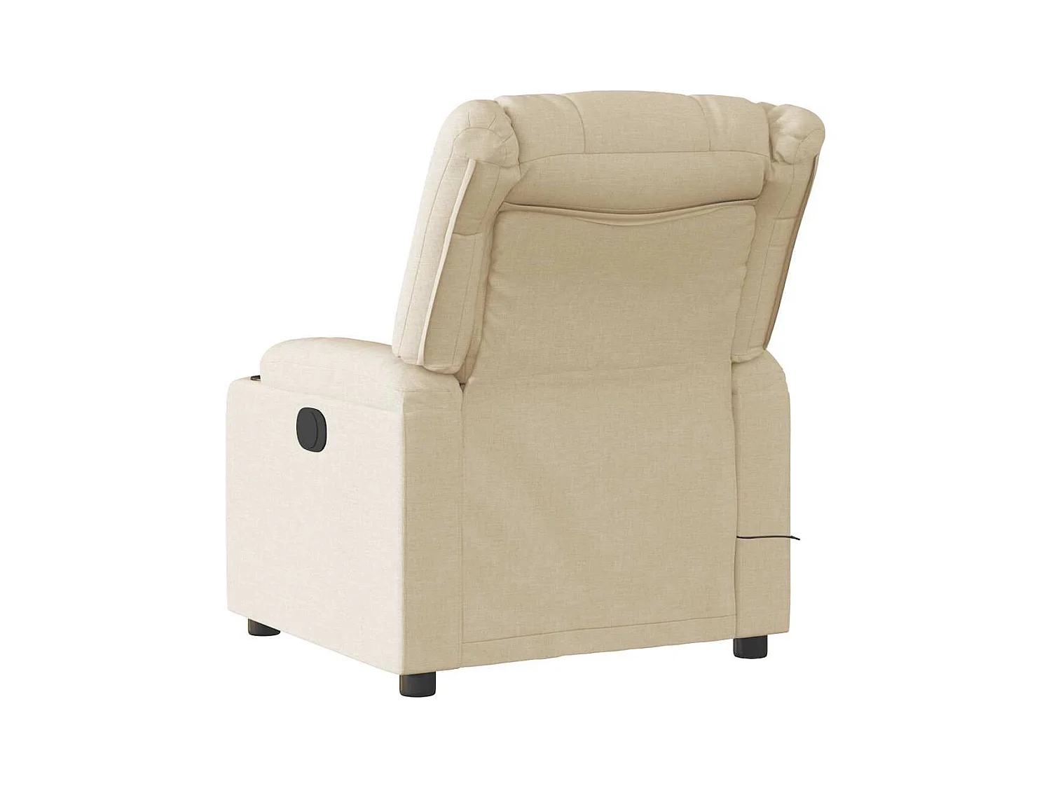 Sillón de salón | Silla | Sillón de masaje reclinable de tela crema SHL9127