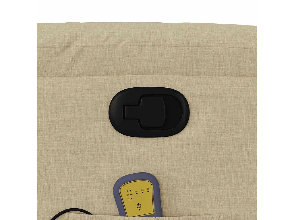 Relaxsessel | Massagesessel Creme Stoff SHL90185