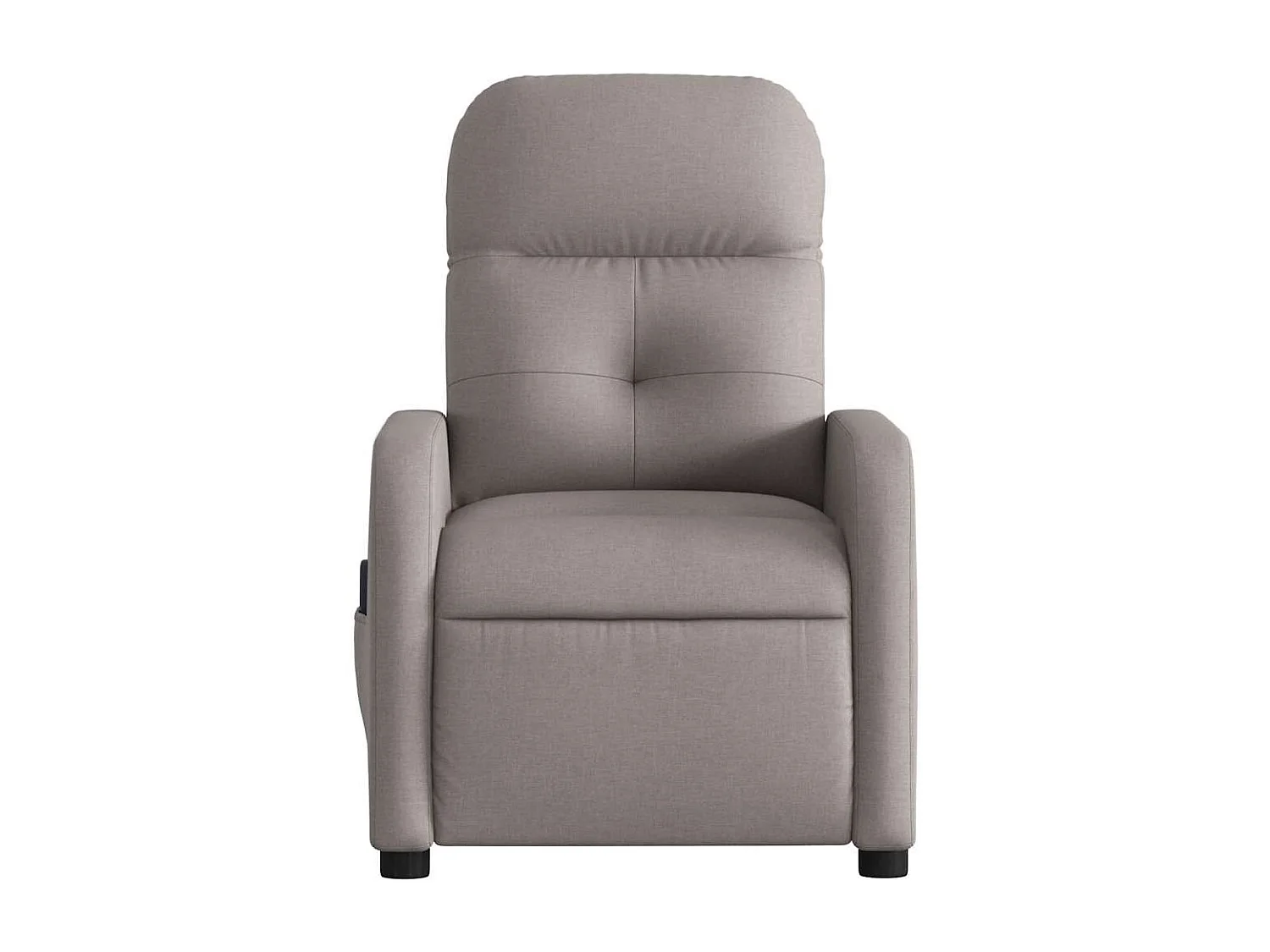 Sillón de relax | Sillón reclinable de masaje eléctrico tela gris taupe SHL4393
