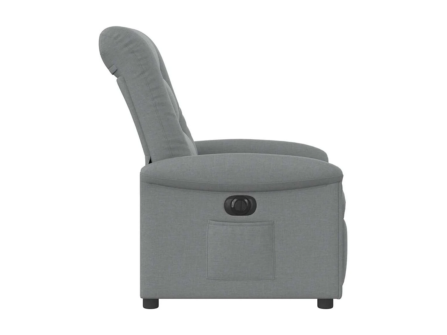 Sillón de relax | Silla | Sillón reclinable eléctrico tela gris claro SHL5642