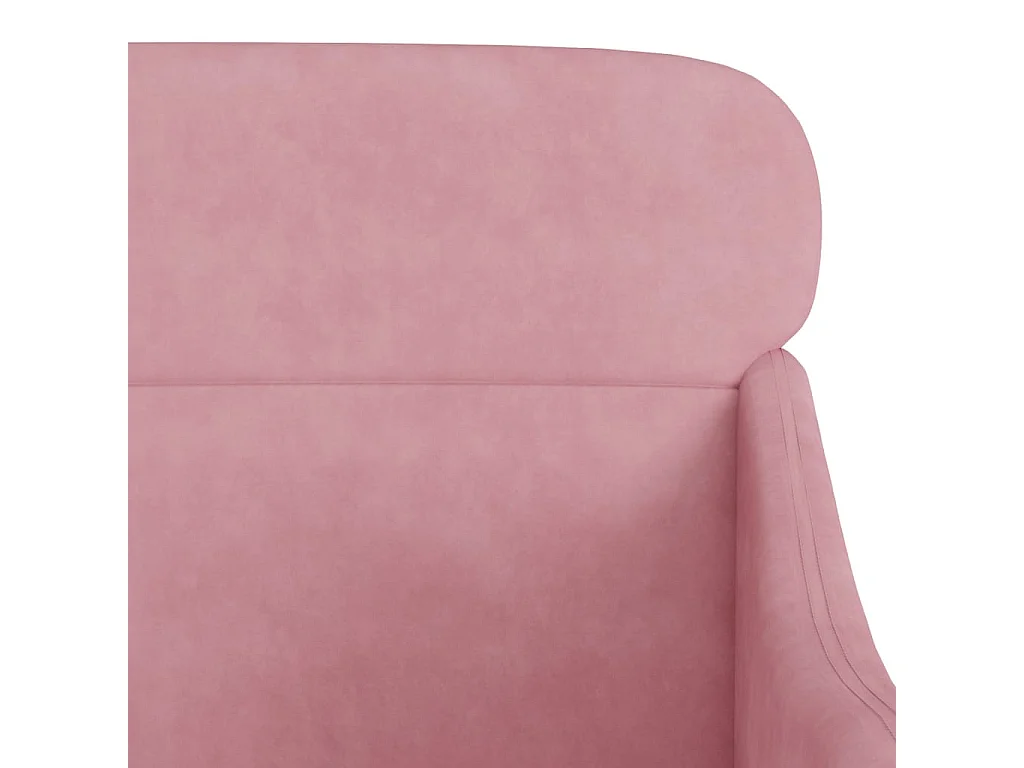 Relaxsessel indoor | Sessel Wohnzimmer & Schlafzimmer Rosa 63x76x80 cm Samt SHL11033