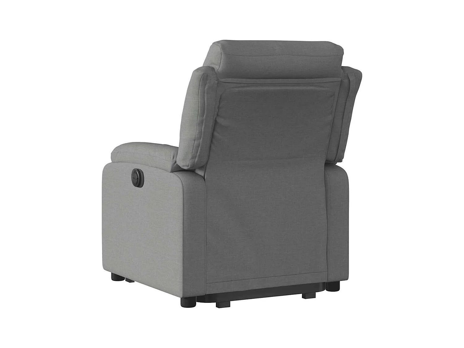 Sillón de relax | Silla | Sillón reclinable elevable de tela gris oscuro SHL4891