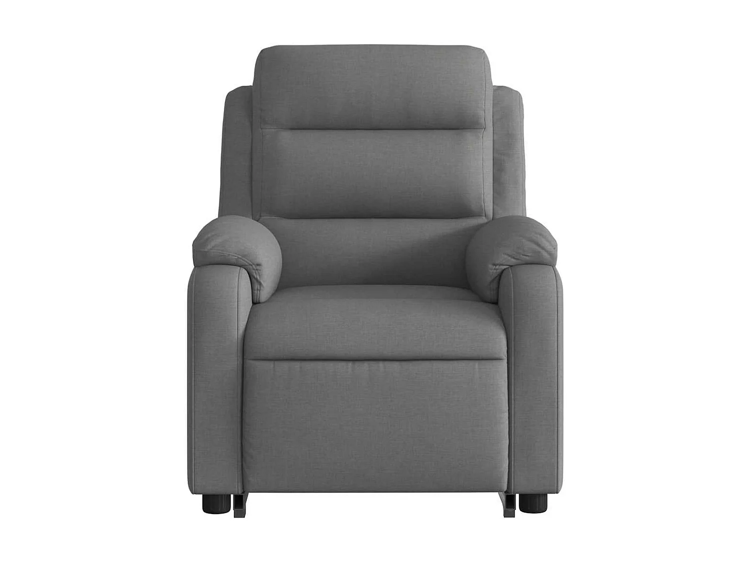 Sillón de relax | Silla | Sillón reclinable elevable de tela gris oscuro SHL4891