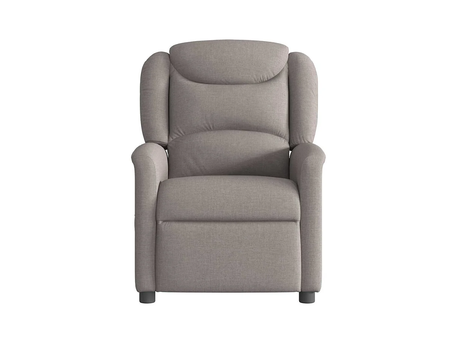 Sillón de relax | Sillón reclinable de masaje eléctrico tela gris taupe SHL6440