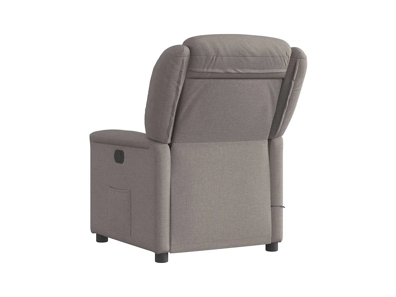 Sillón de relax | Sillón reclinable de masaje eléctrico tela gris taupe SHL6440