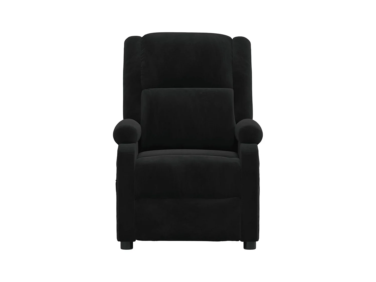 Sillón de relax | Silla | Sillón reclinable eléctrico de terciopelo negro SHL4692