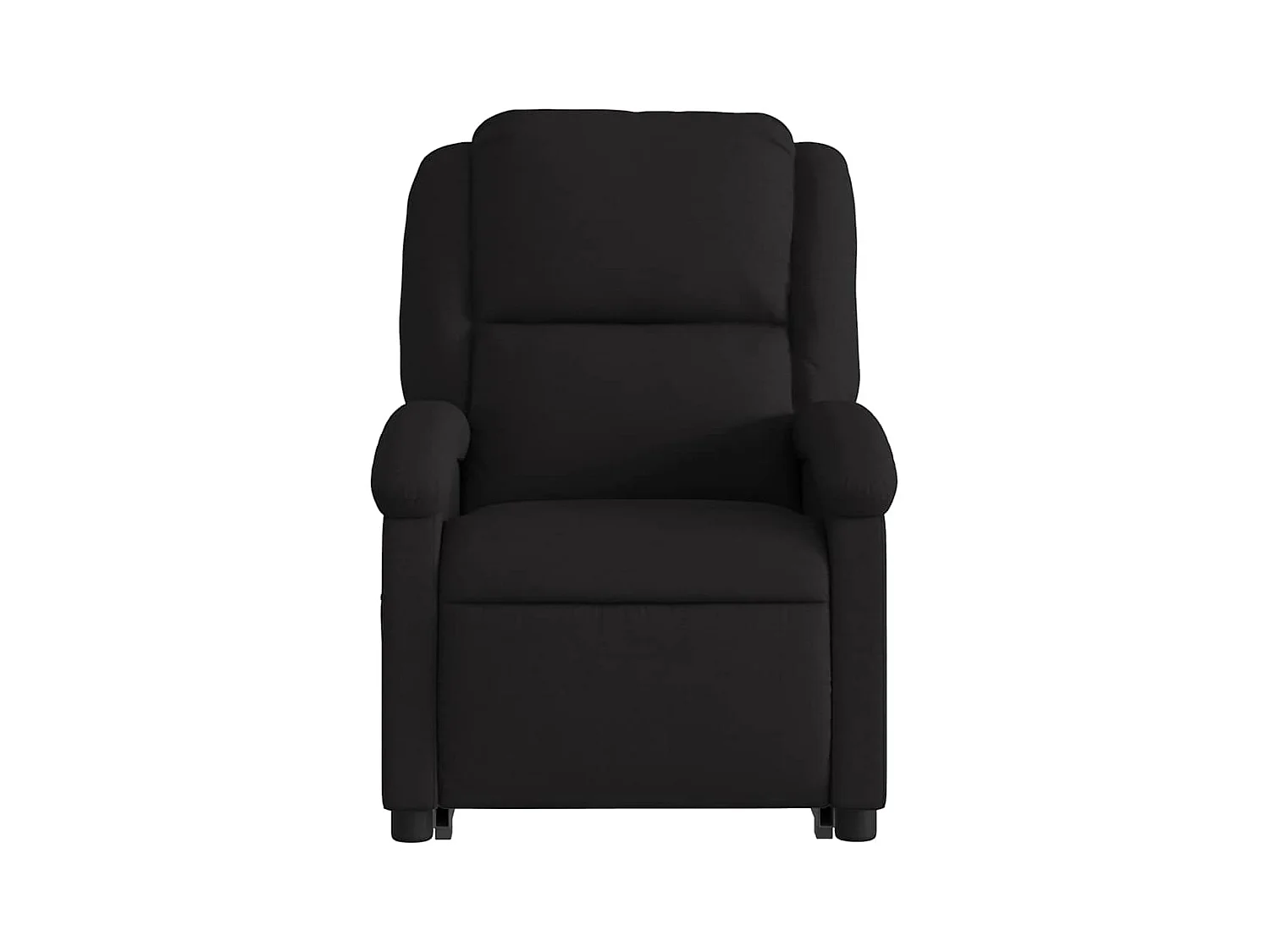 Silla de relax | Sillón eléctrico reclinable elevable de tela negro SHL6923