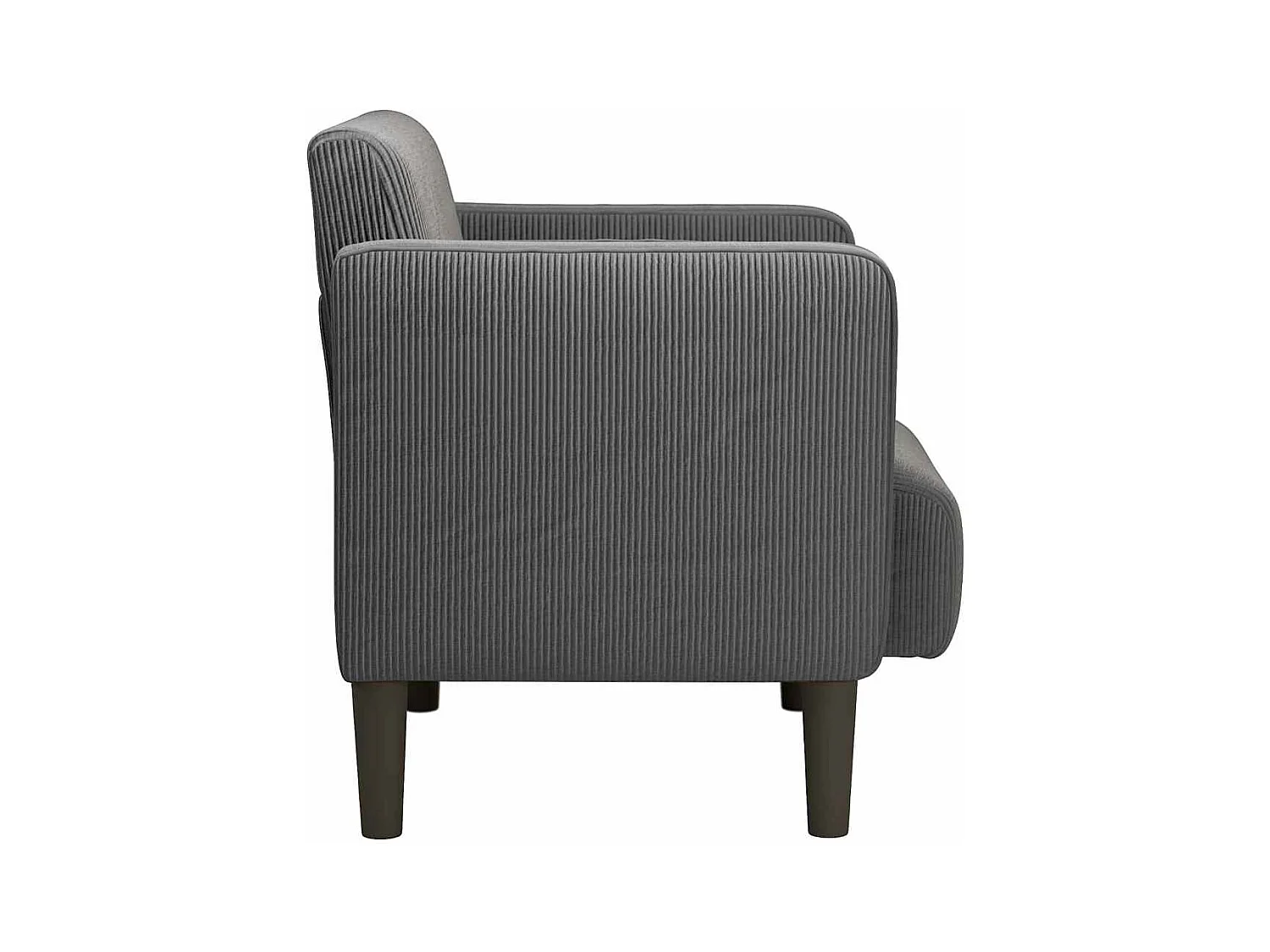 Poltrona | Cadeira Relax com apoio de braços 54 cm tecido corduroy SHL519919