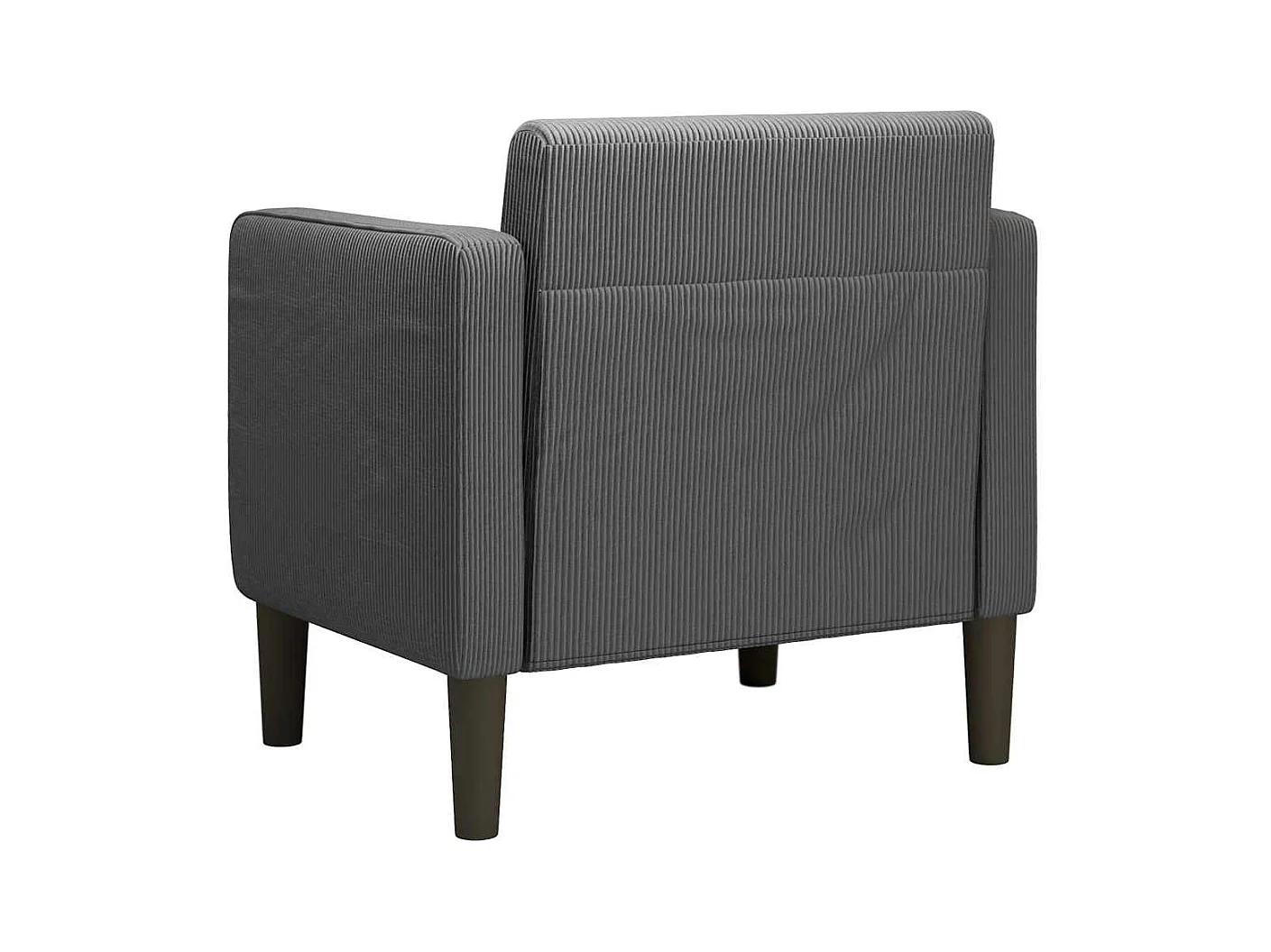 Poltrona | Cadeira Relax com apoio de braços 54 cm tecido corduroy SHL519919