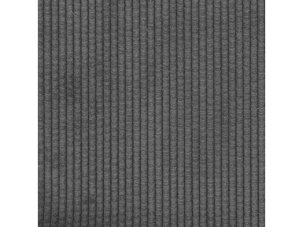 Fauteuil Salon | Canapé-chaise accoudoirs gris foncé 54 cm tissu velours côtelé SHL4249