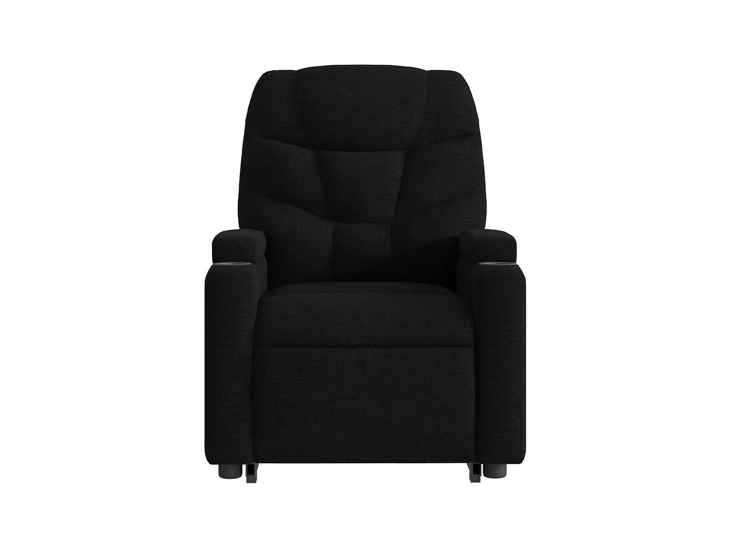 Sillón de salón | Silla | Sillón de masaje eléctrico reclinable elevable tela negro SHL6461