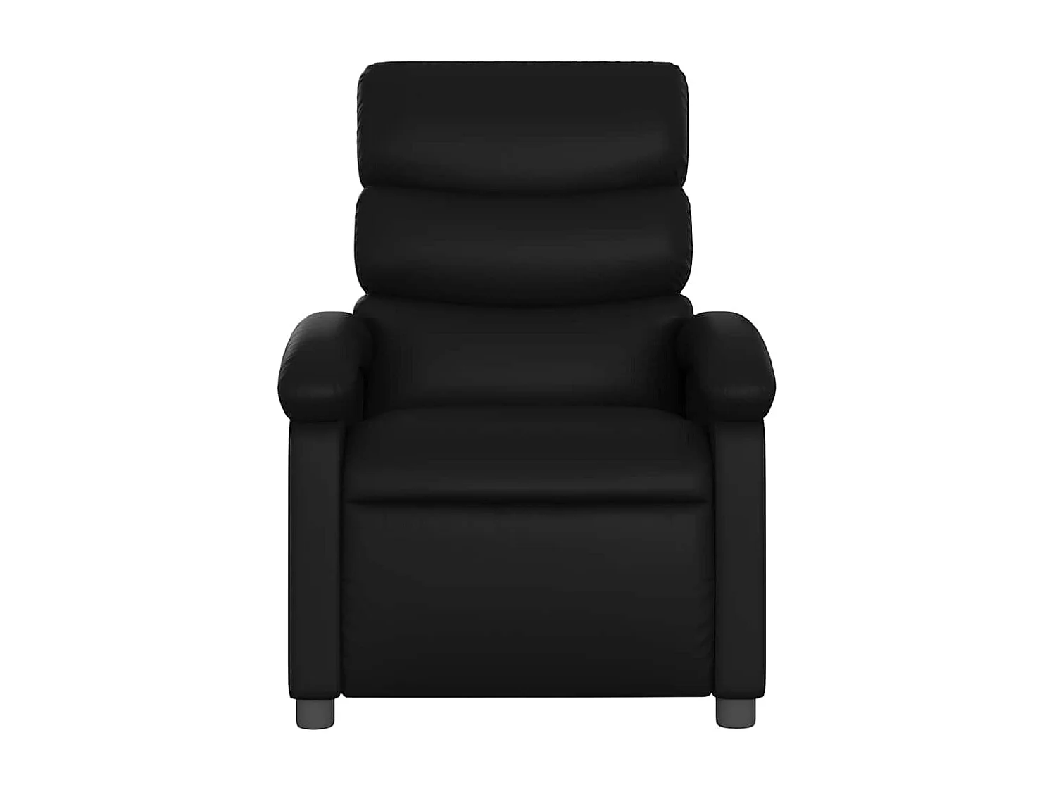 Sillón de salón | Silla | Sillón de masaje reclinable eléctrico cuero sintético negro SHL7219