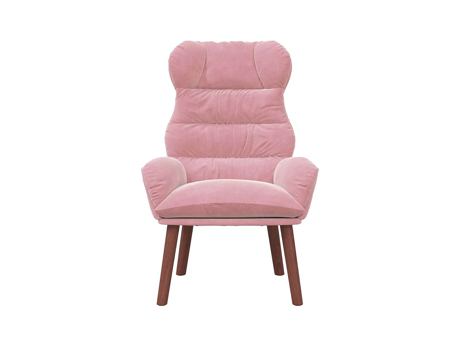 Sillón de relax | Silla Relax | Sillón de salón Rosa 69x74x93 cm Terciopelo SHL7107