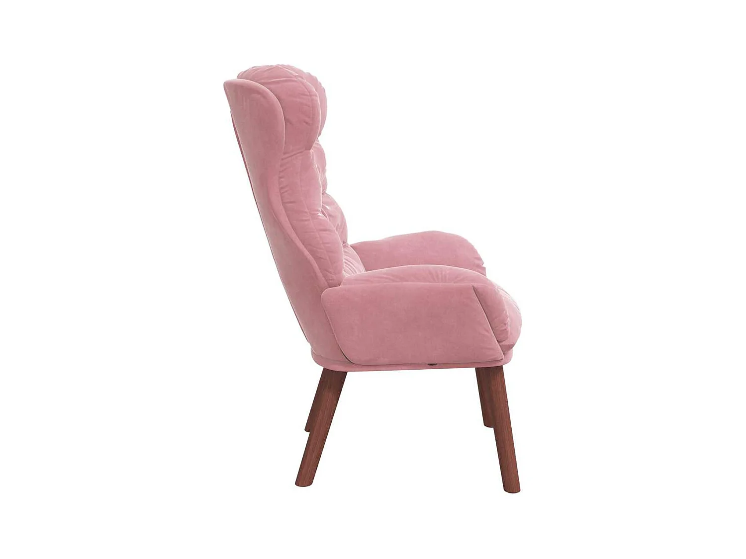 Sillón de relax | Silla Relax | Sillón de salón Rosa 69x74x93 cm Terciopelo SHL7107