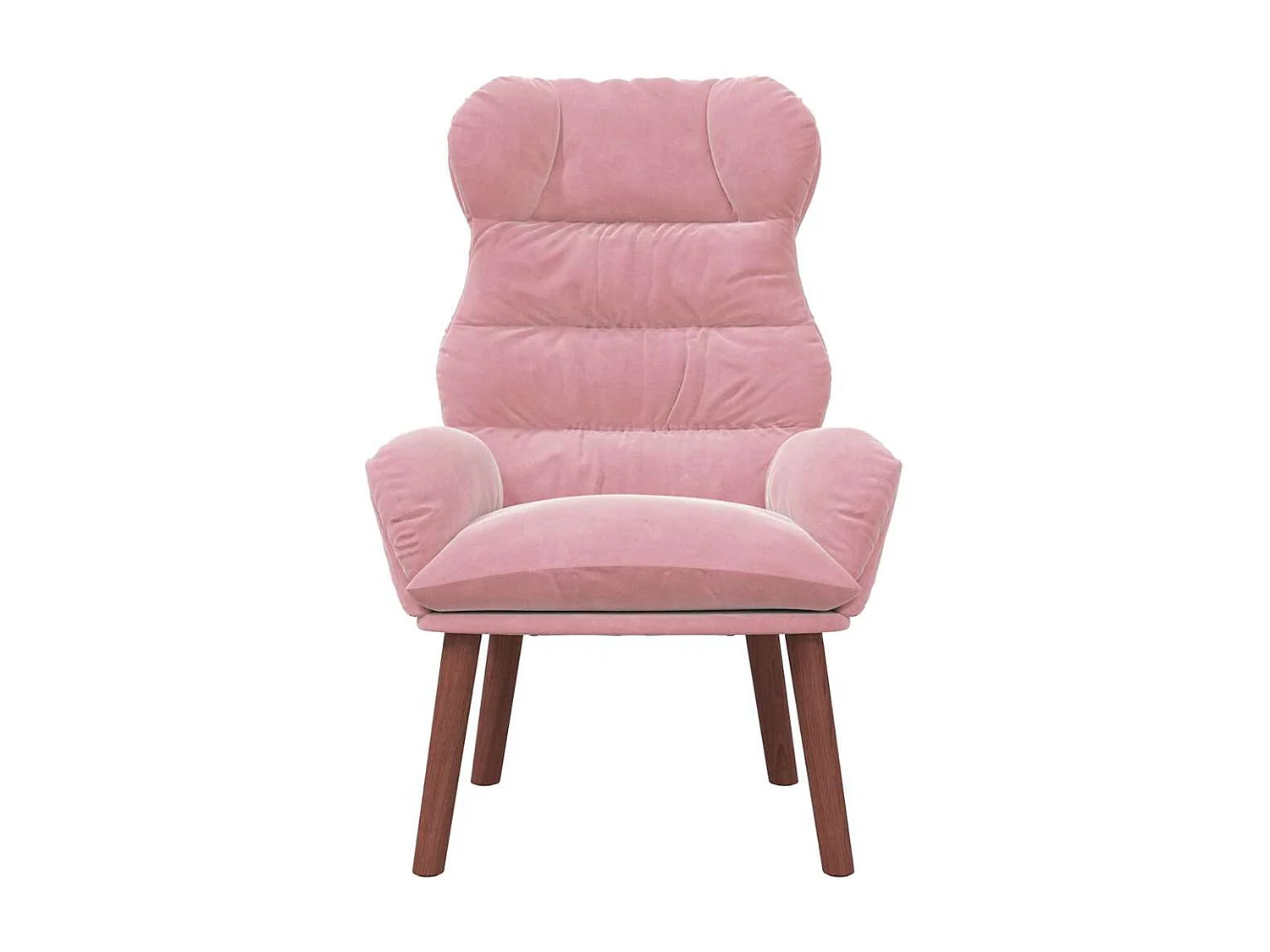 Fauteuil Salon-Chaise de relax Rose 69x74x93 cm Velours SHL1447
