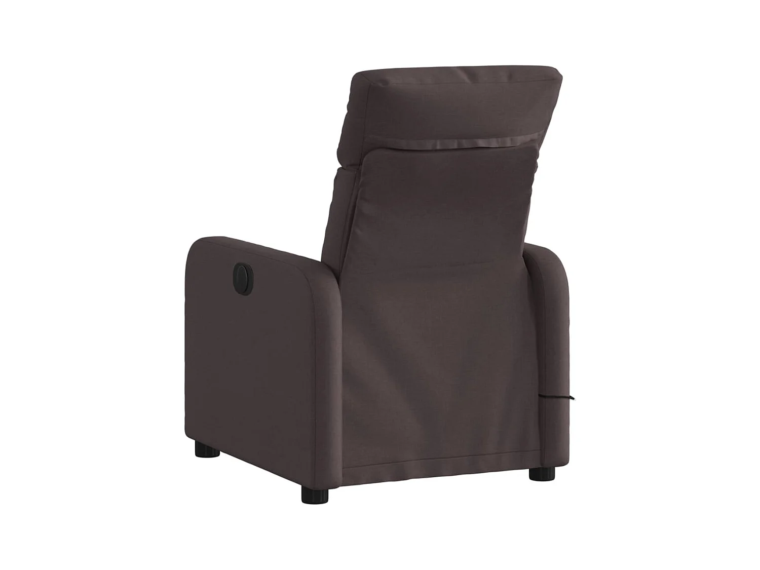 Sillón de salón | Silla | Sillón de masaje reclinable de tela marrón oscuro SHL2093