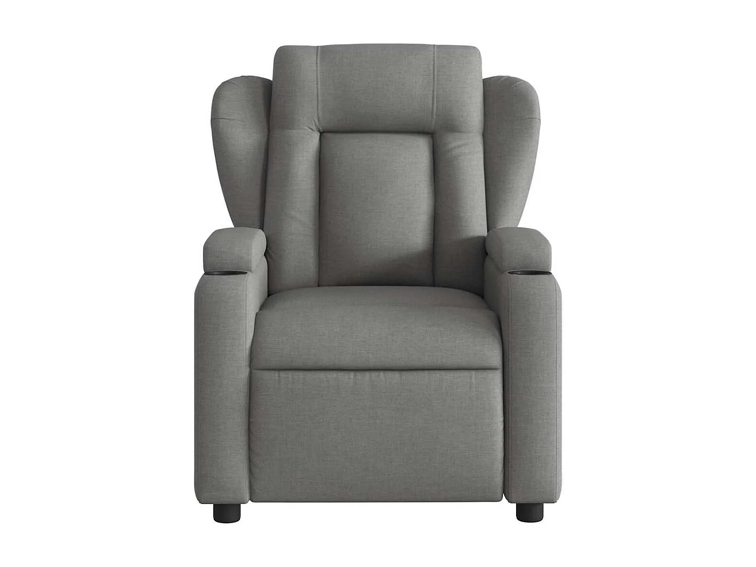 Fauteuil inclinable électrique-Chaise-Fauteuil de Massage gris foncé tissu SHL4677