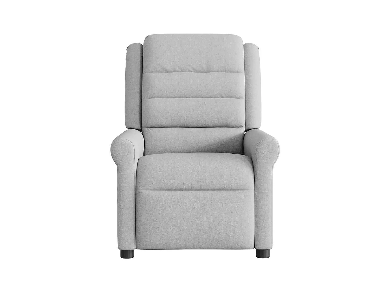 Sillón de salón | Silla | Sillón de masaje reclinable de tela gris nube SHL7223