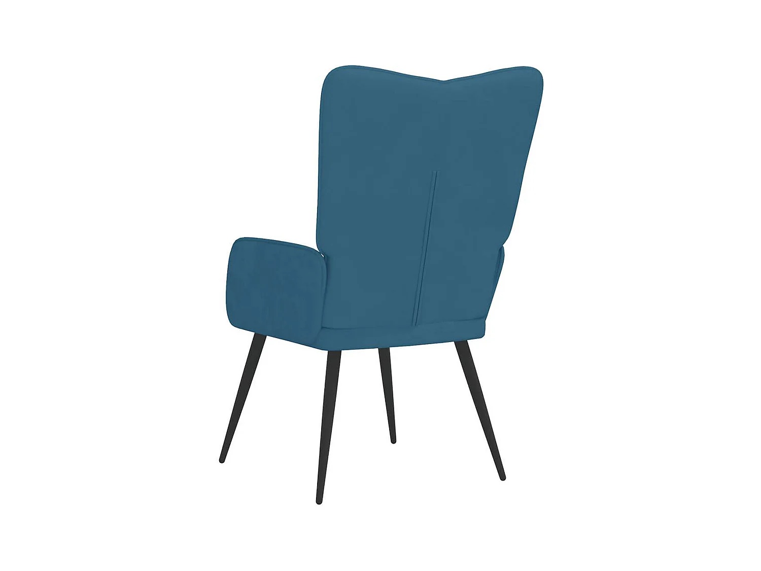 Fauteuil de relaxation-Chaise de bureau Bleu Velours SHL2987