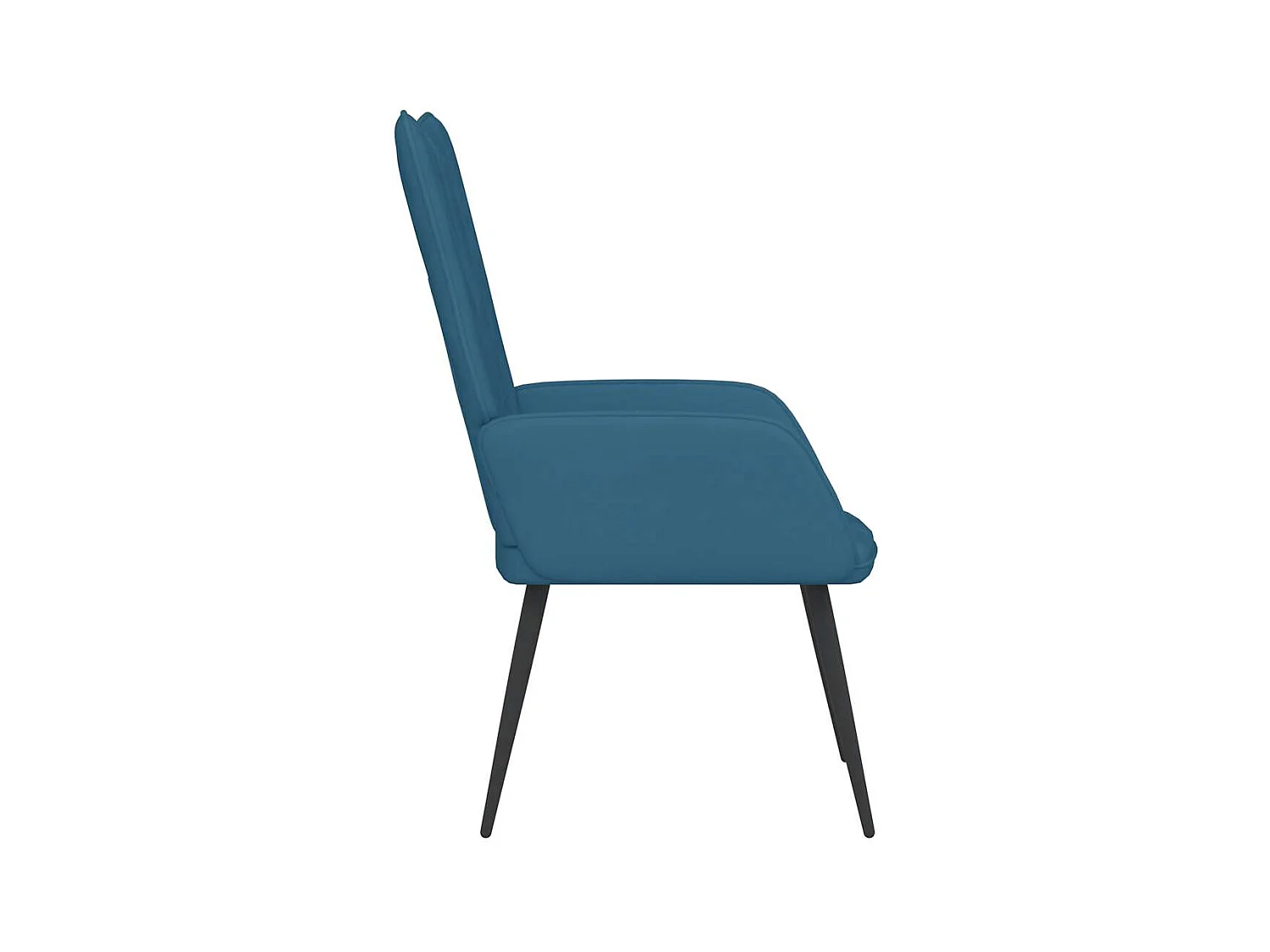 Sillón de relax | Silla de relax de terciopelo azul SHL6821