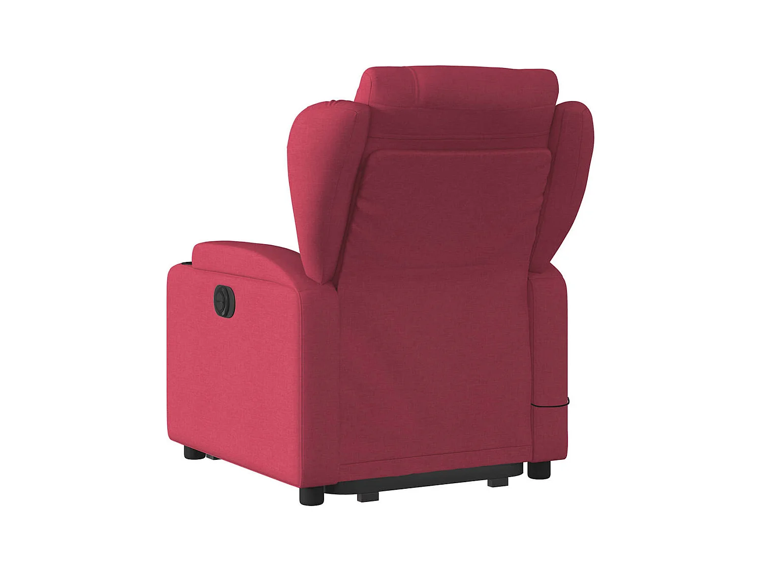 Sillón de relax | Sillón reclinable de masaje elevable tela rojo tinto SHL6244