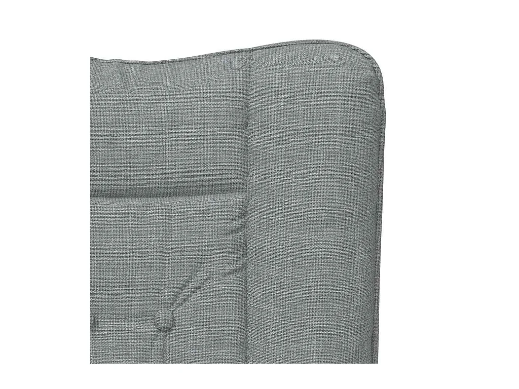 Sillón de relax | Silla Relax | Sillón de salón Gris claro 63x67x94 cm tela SHL3156