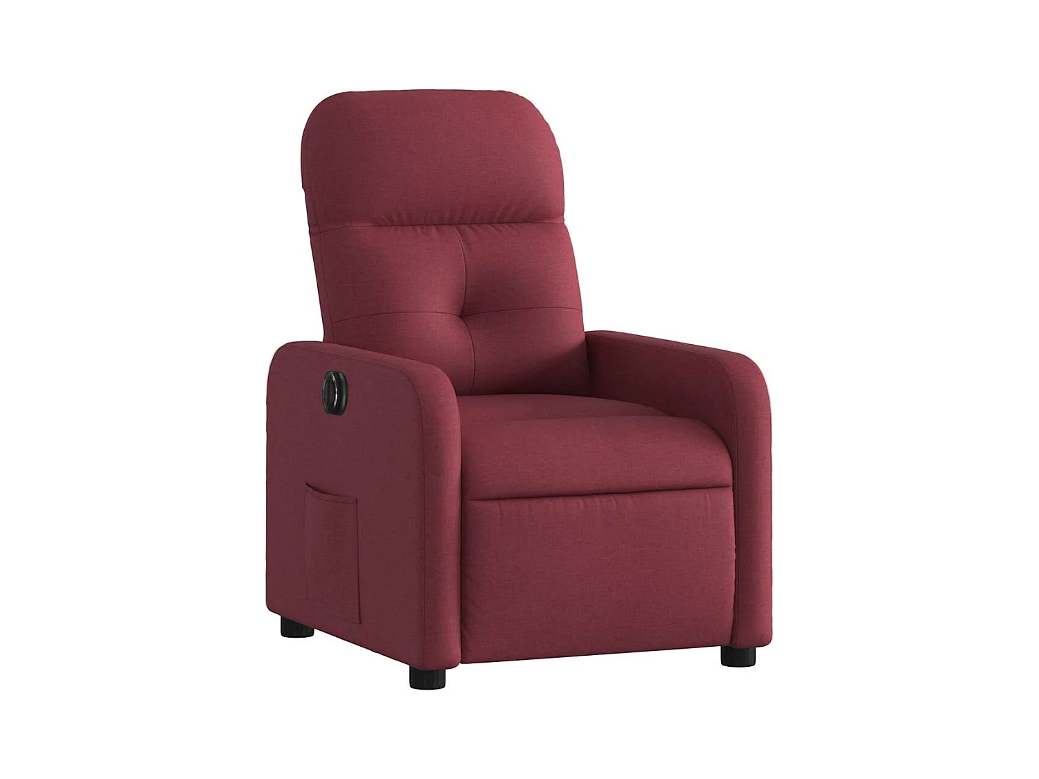 Sillón de relax | Silla | Sillón reclinable eléctrico tela rojo tinto SHL3324