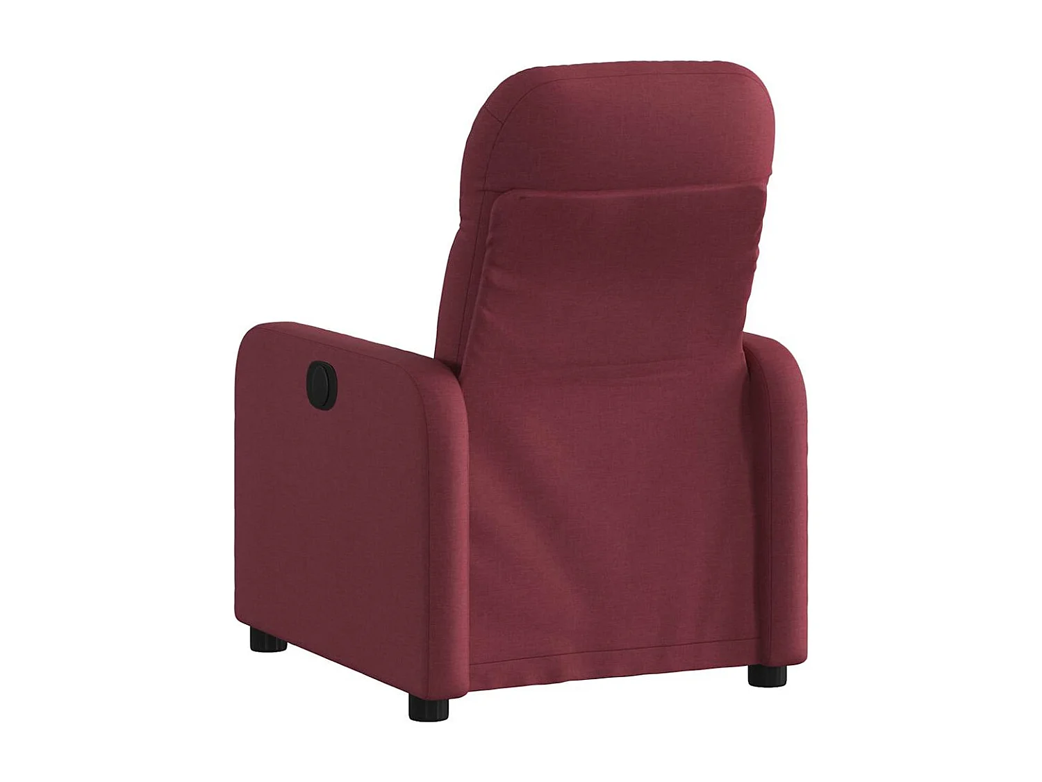 Fauteuil inclinable électrique-Chaise de relax-Fauteuil salon Rouge bordeaux Tissu SHL2680
