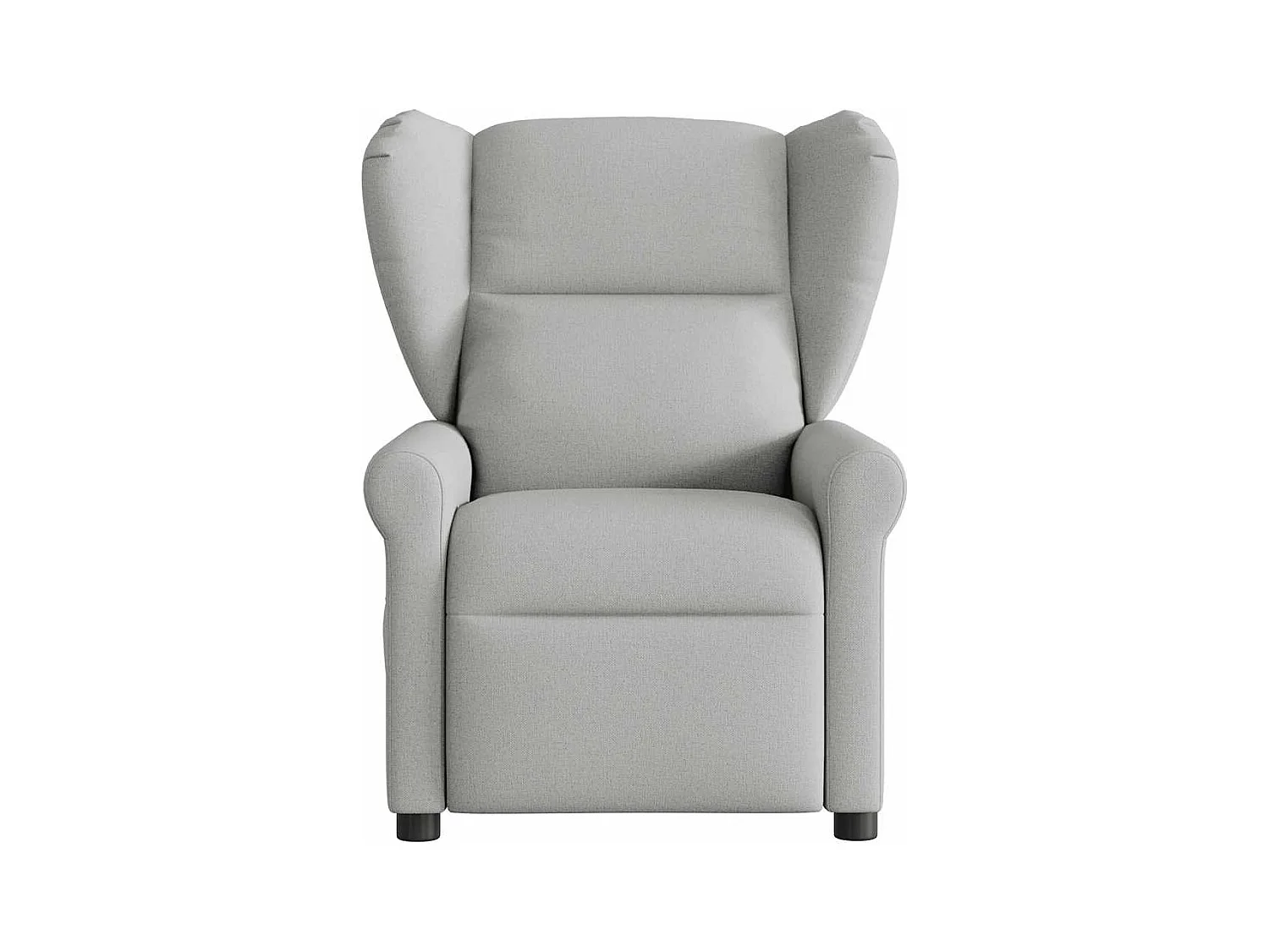 Sillón de salón | Silla | Sillón de masaje reclinable de tela gris nube SHL4994