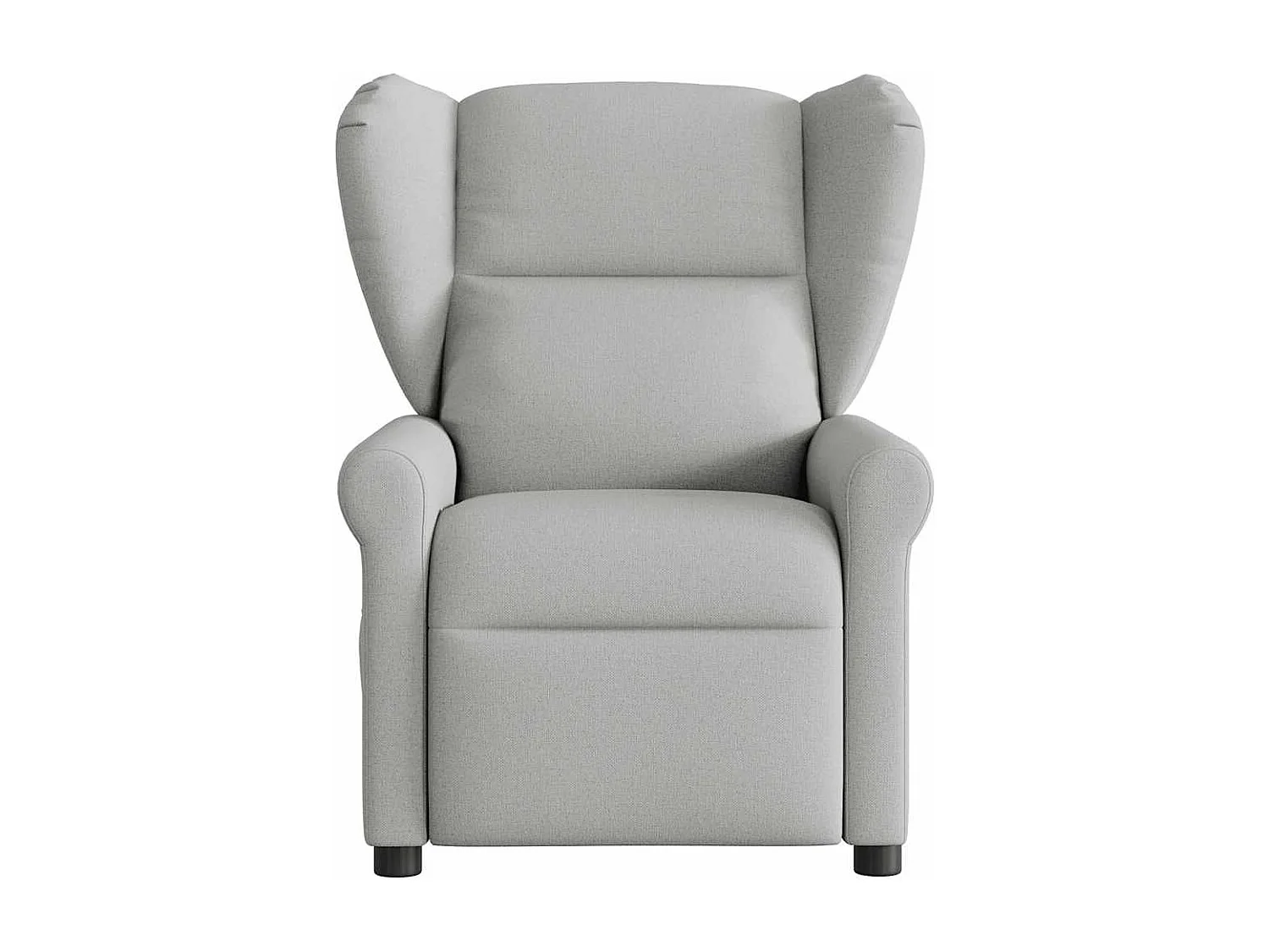 Fauteuil inclinable-Chaise de relax-Fauteuil de Massage gris nuage tissu SHL938