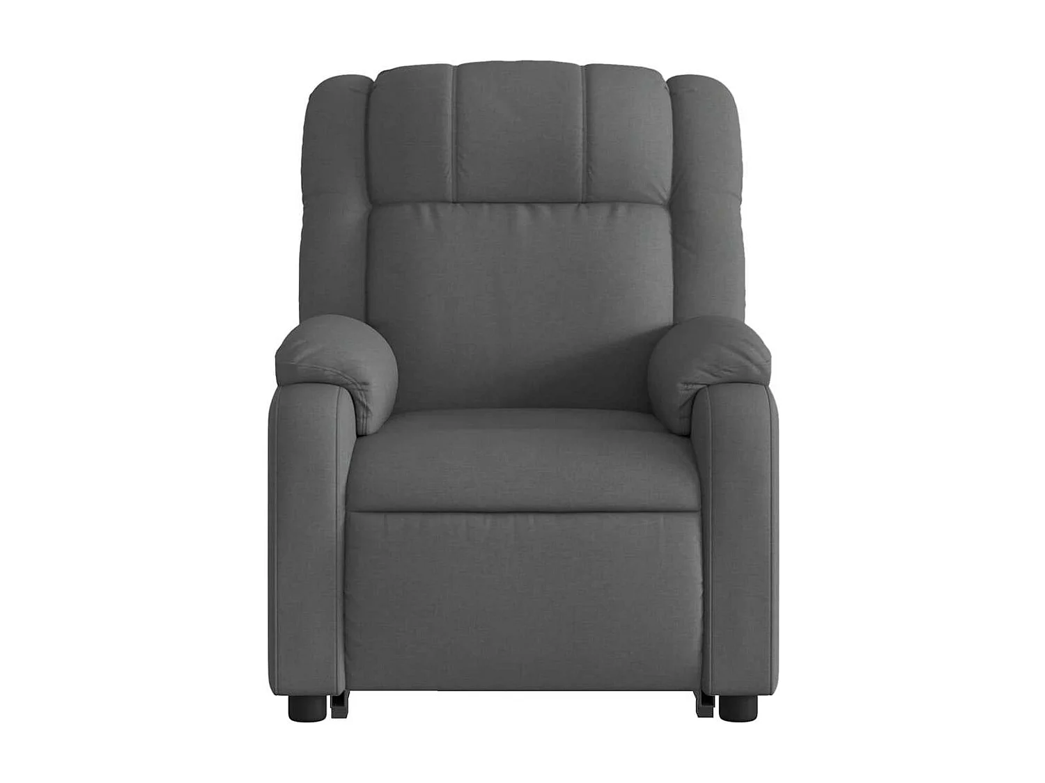 Sillón de relax | Silla | Sillón reclinable elevable de tela gris oscuro SHL8063