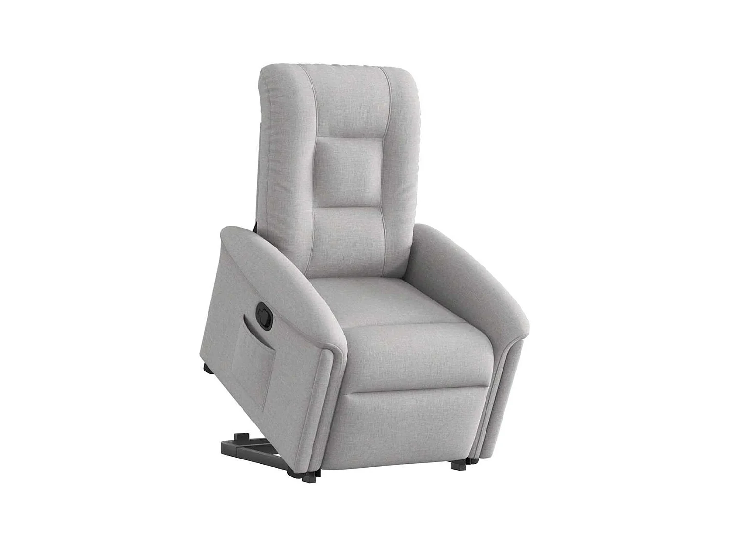 Sillón de relax | Silla | Sillón reclinable elevable de tela gris nube SHL2377
