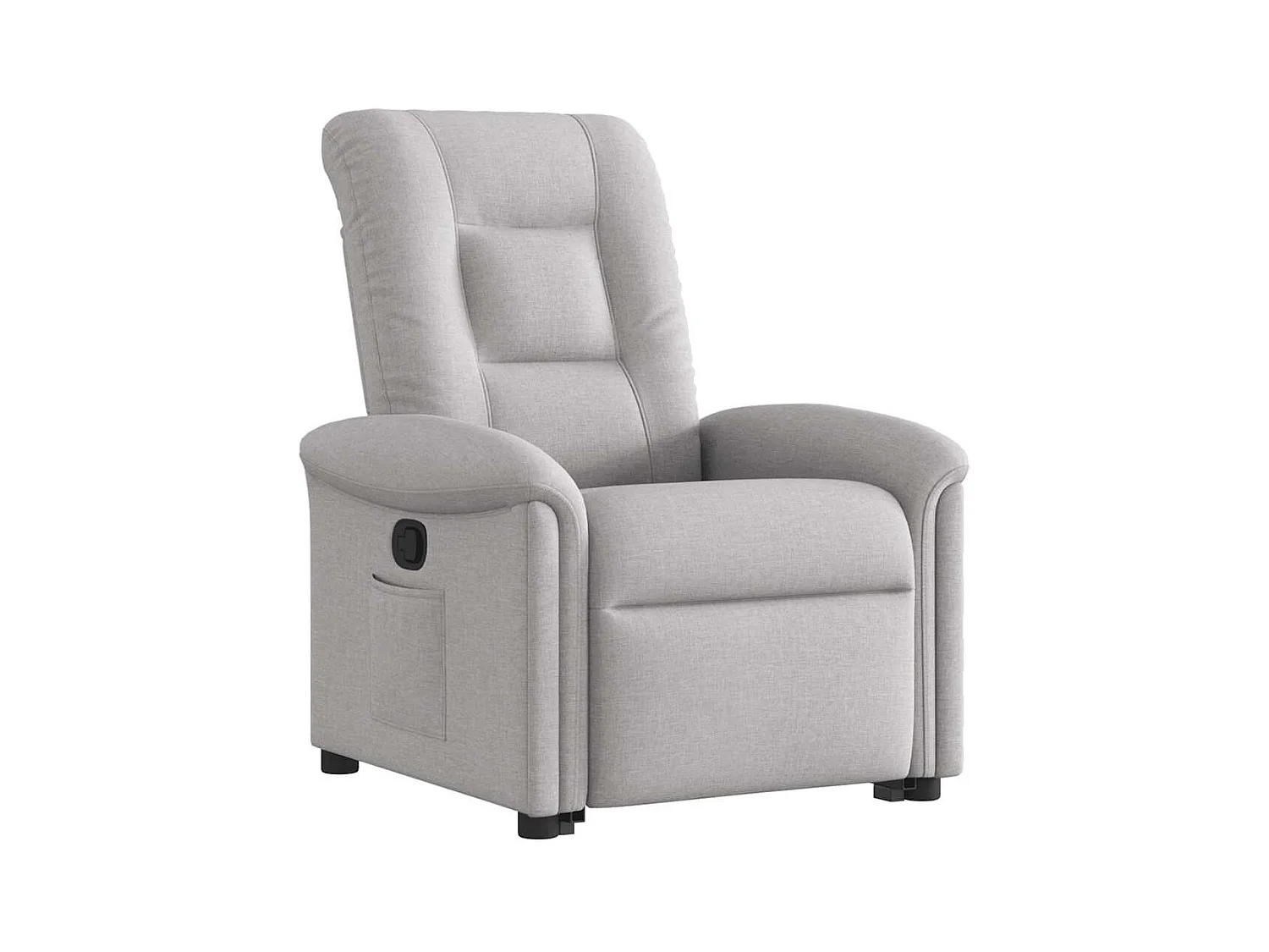 Sillón de relax | Silla | Sillón reclinable elevable de tela gris nube SHL2377
