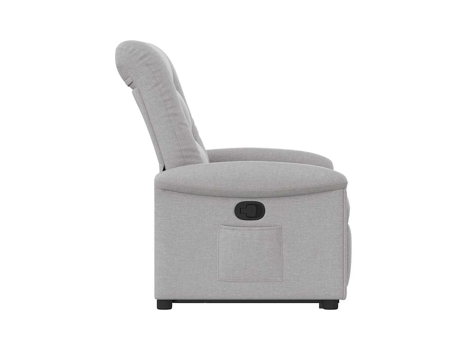 Sillón de relax | Silla | Sillón reclinable elevable de tela gris nube SHL2377