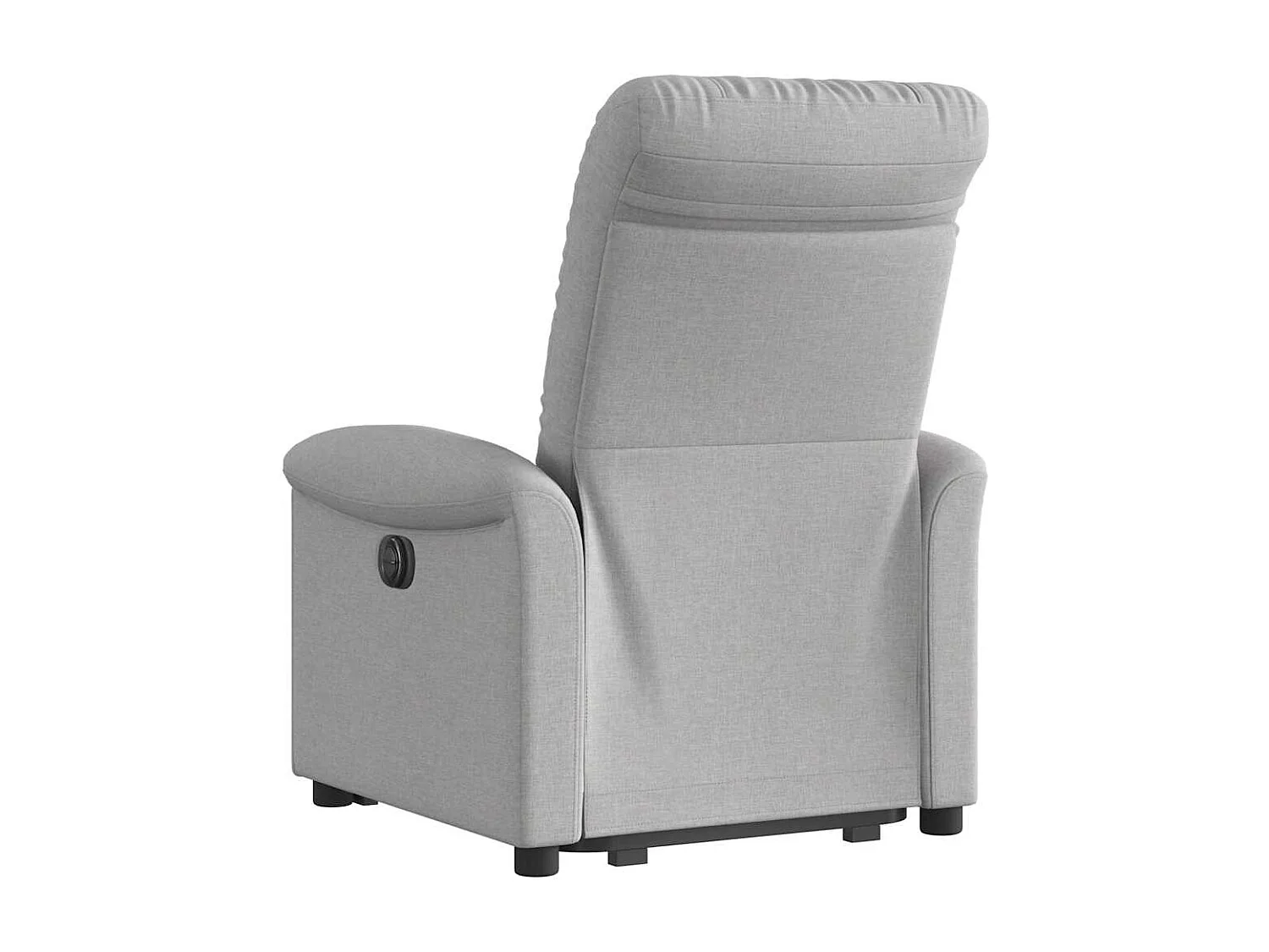 Sillón de relax | Silla | Sillón reclinable elevable de tela gris nube SHL2377