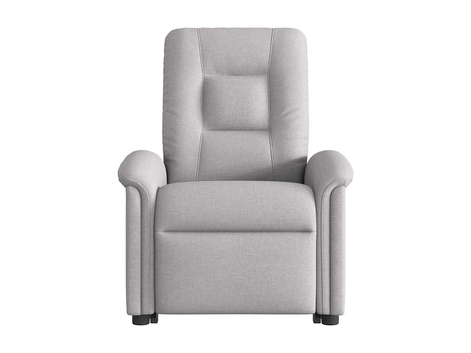 Fauteuil inclinable-Chaise de relax-Fauteuil TV gris nuage tissu SHL1127